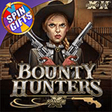 Banner promosi eksklusif pada situs top up game online termurah & terpercaya pilihan gamer Bounty Hunters