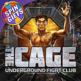 Banner promosi eksklusif pada situs top up game online termurah & terpercaya pilihan gamer The Cage