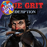Banner promosi eksklusif pada situs top up game online termurah & terpercaya pilihan gamer True Grit Redemption